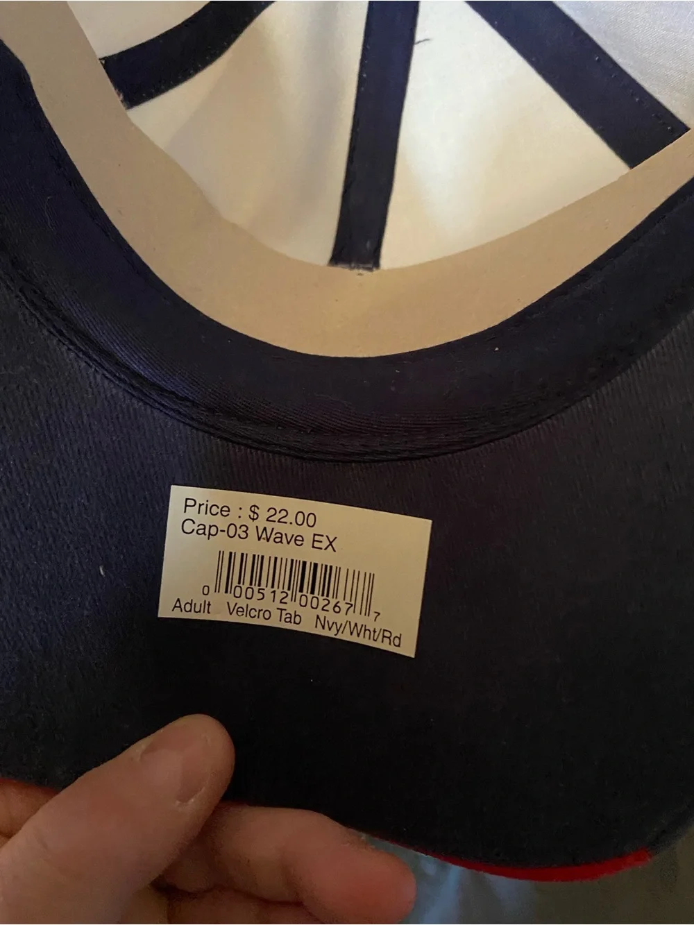 Indianapolis 500 2003 Commemorative Red & Navy Baseball Cap